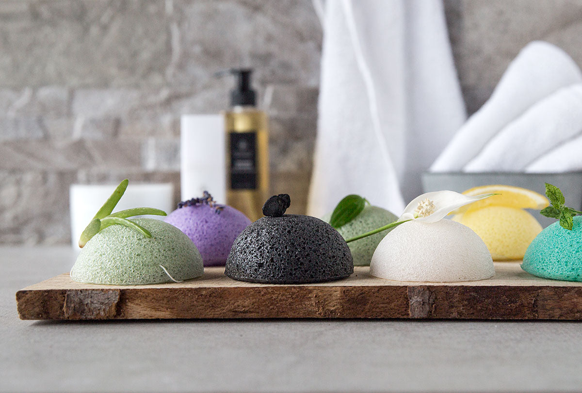 Organic Konjac Svamp Aloe Vera – Tør hud