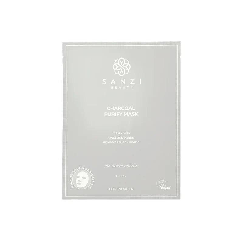 Charcoal purify sheet mask