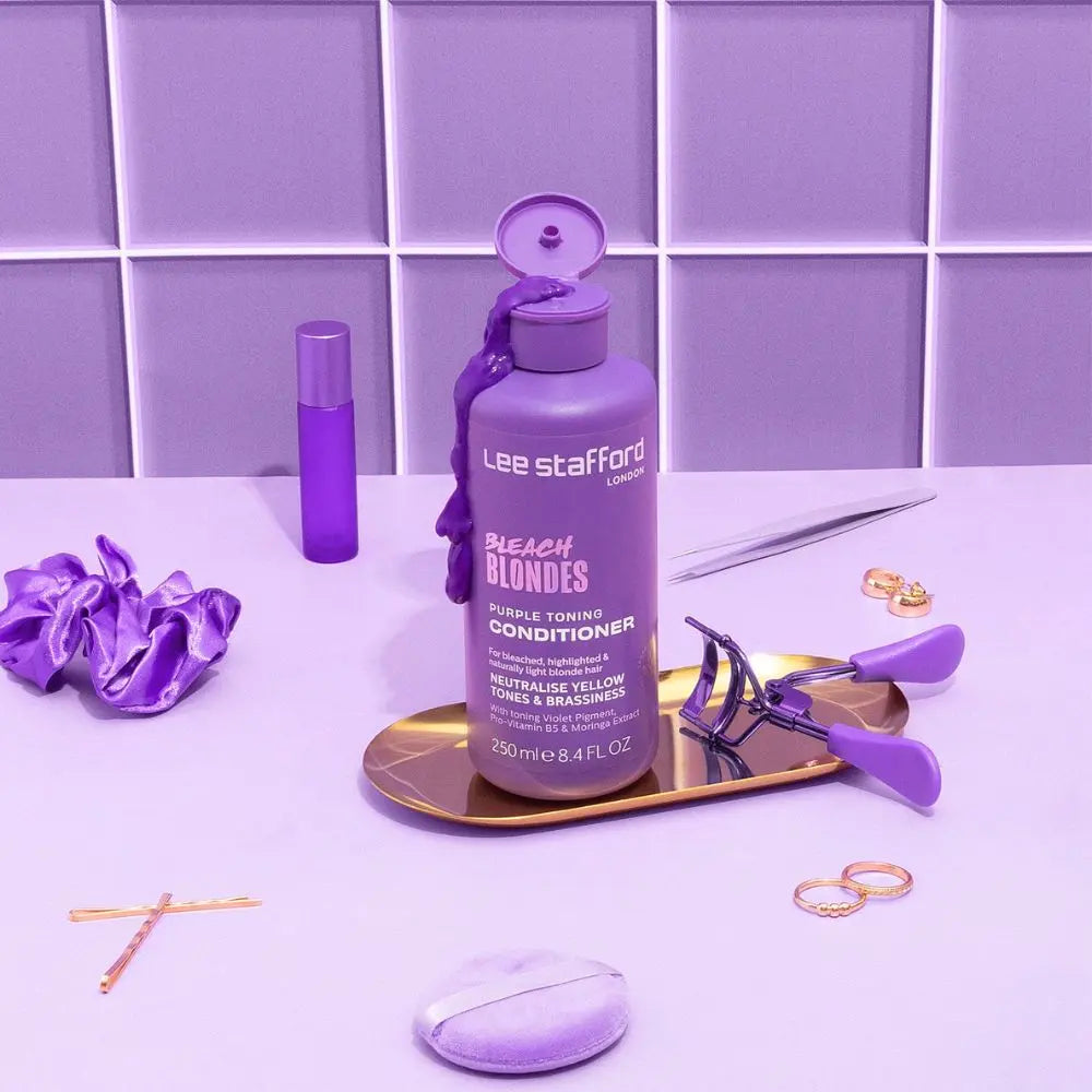 Lee Stafford Bleach Blondes Purple Toning Conditioner – 250ml