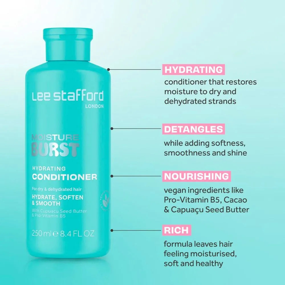 Lee Stafford Moisture Burst Hydrating Conditioner – 250ml