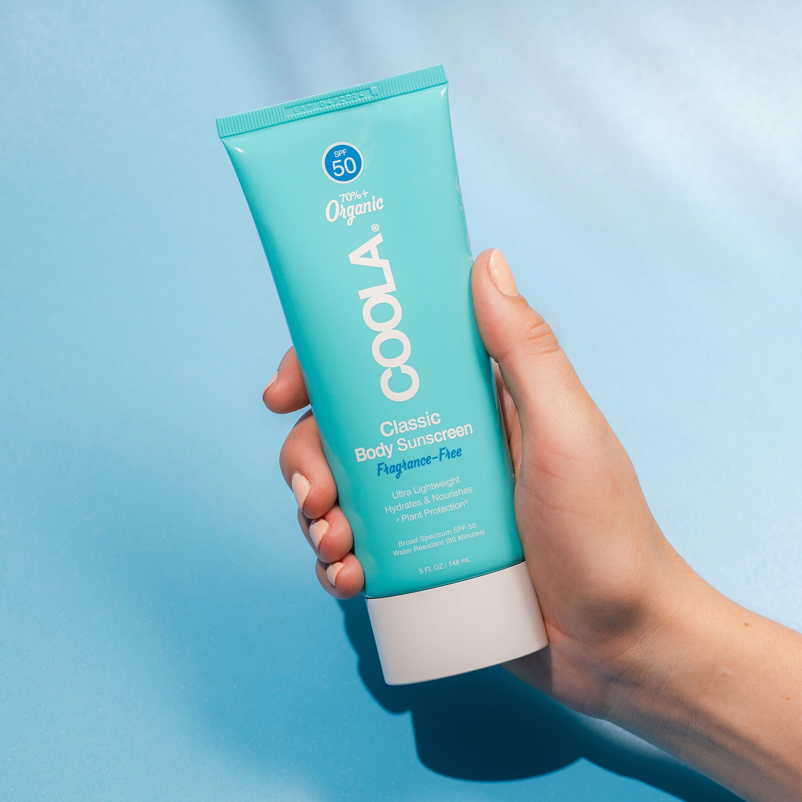 COOLA Classic body Lotion Fragrance-Free SPF 50, 148 ml