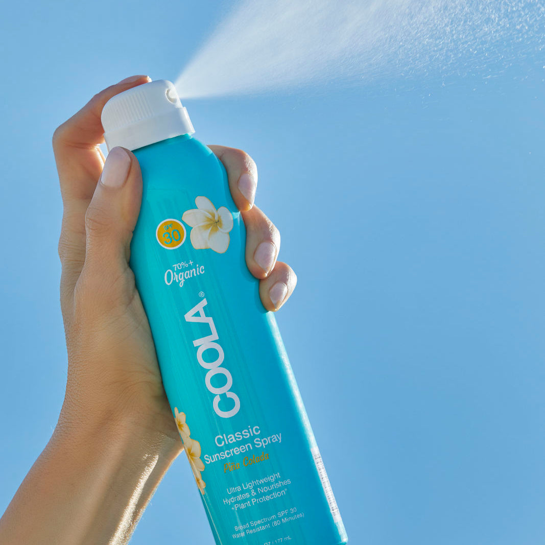 Coola - Classic Body Spray Piña Colada SPF 30, 177 ml.
