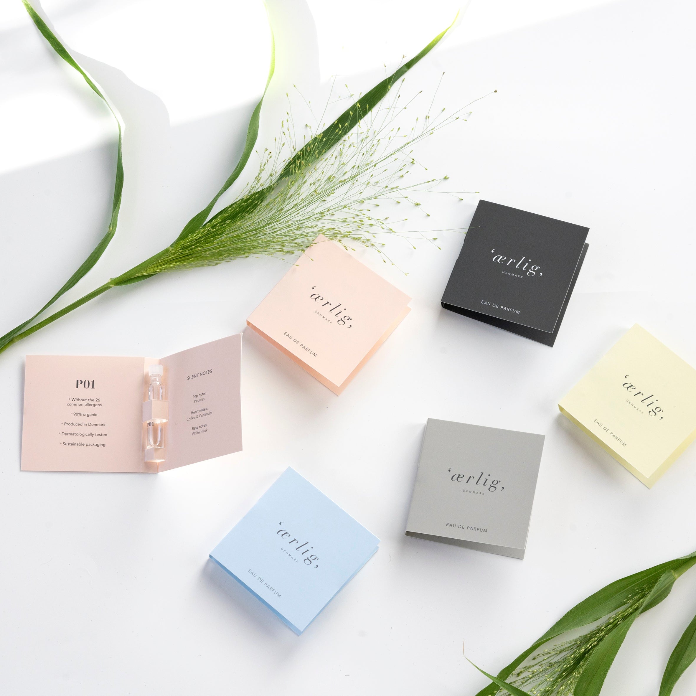 Ærlig Parfume prøve pakke