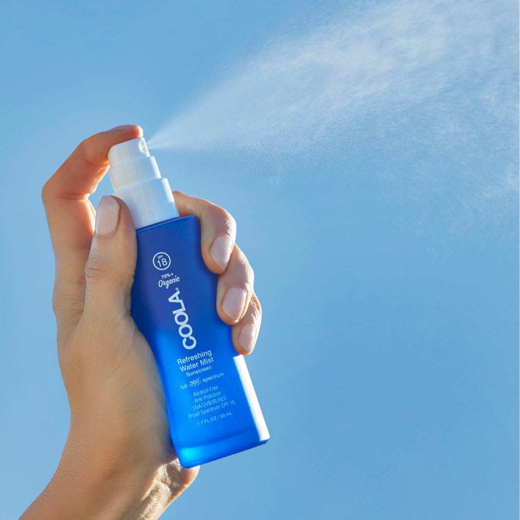 Refreshing water mist SPF 15
