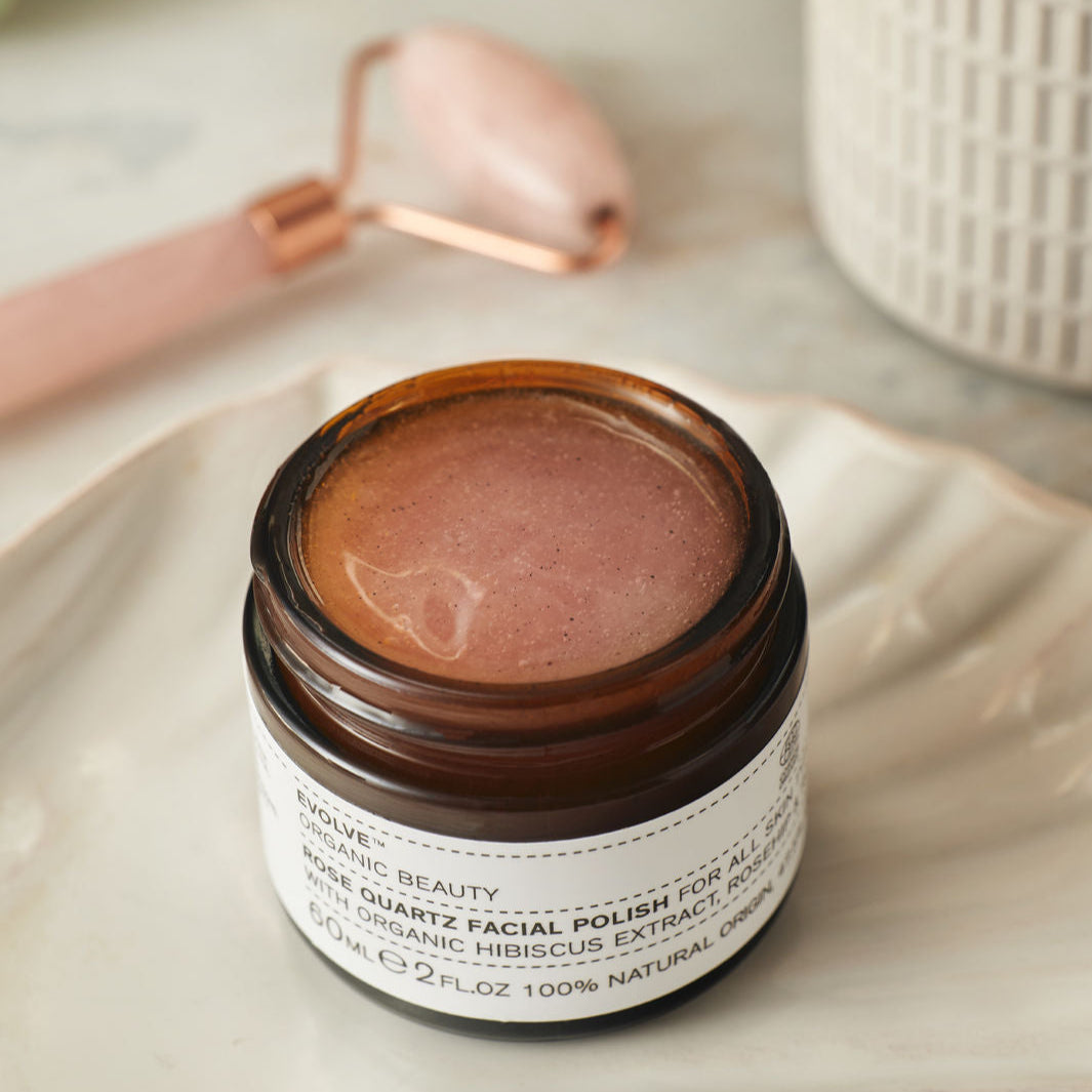 Rose quartz facial polish scrub 60 ml