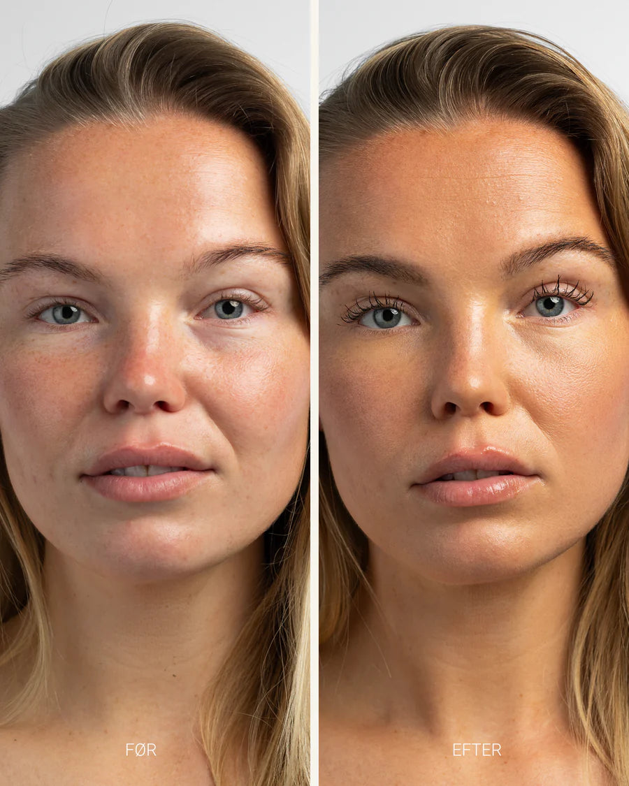 Mascara volume & curl with eyelash serum