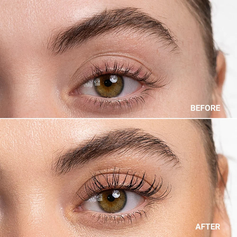 Mascara extra volume med serum - sort