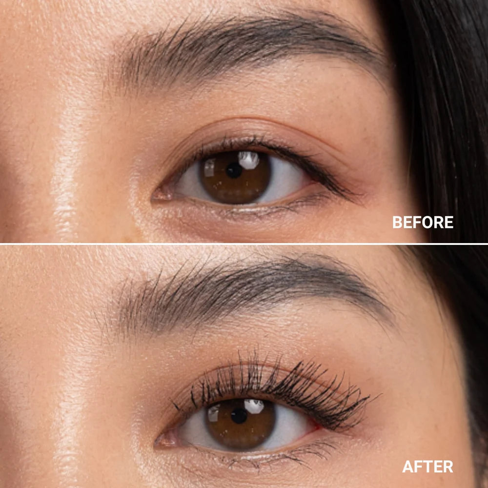 Mascara extra volume med serum - sort