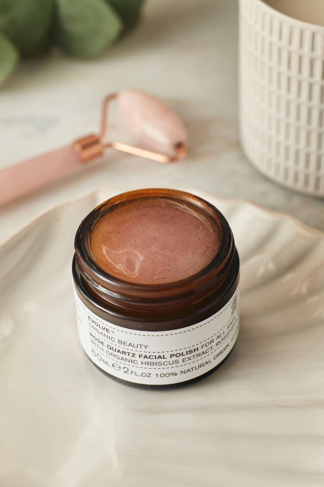 Rose quartz facial polish scrub 60 ml