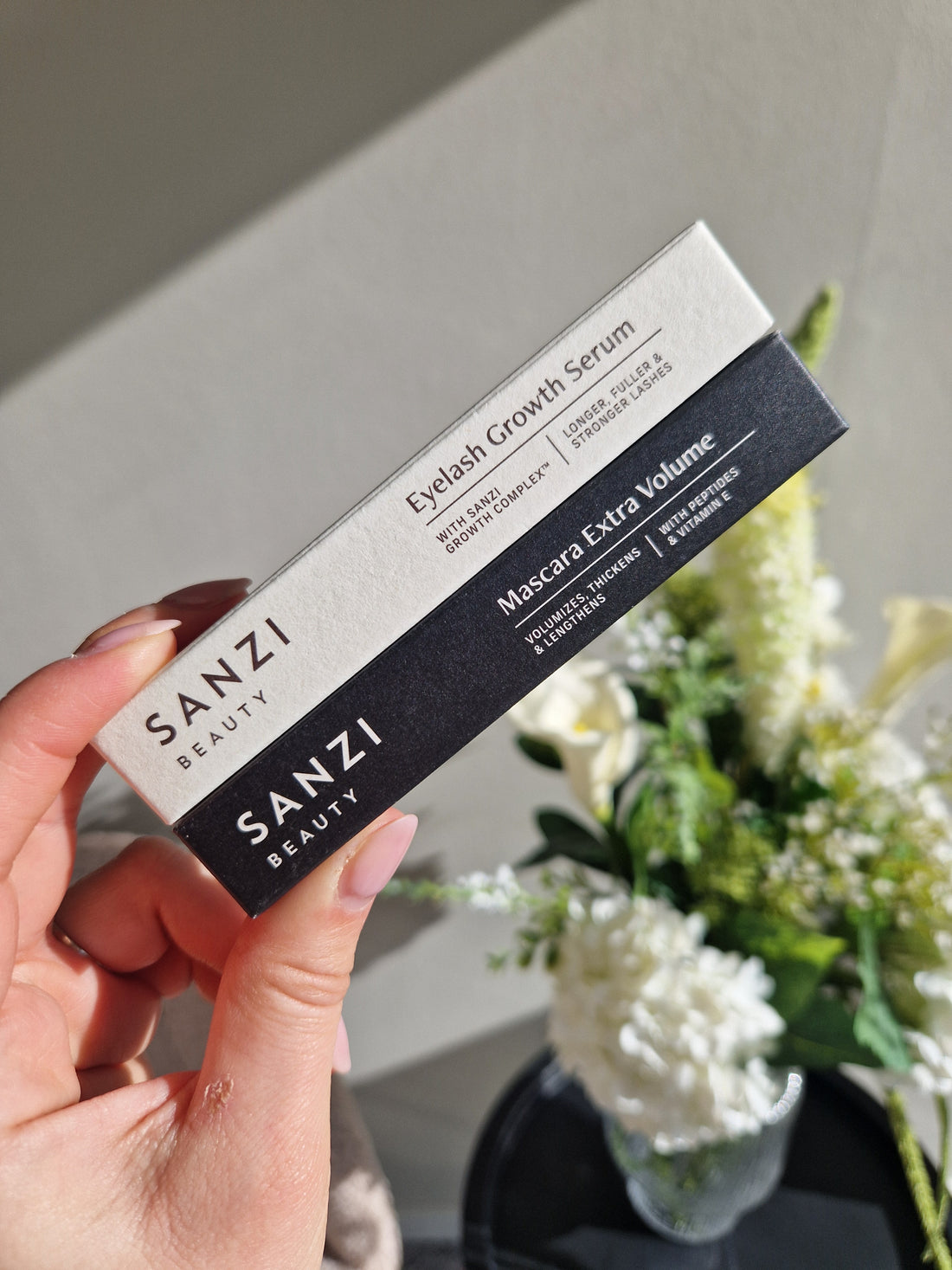 Sanzi Beauty Eyelash Growth Serum 5ml + GRATIS Mascara Extra Volume Carbon Black
