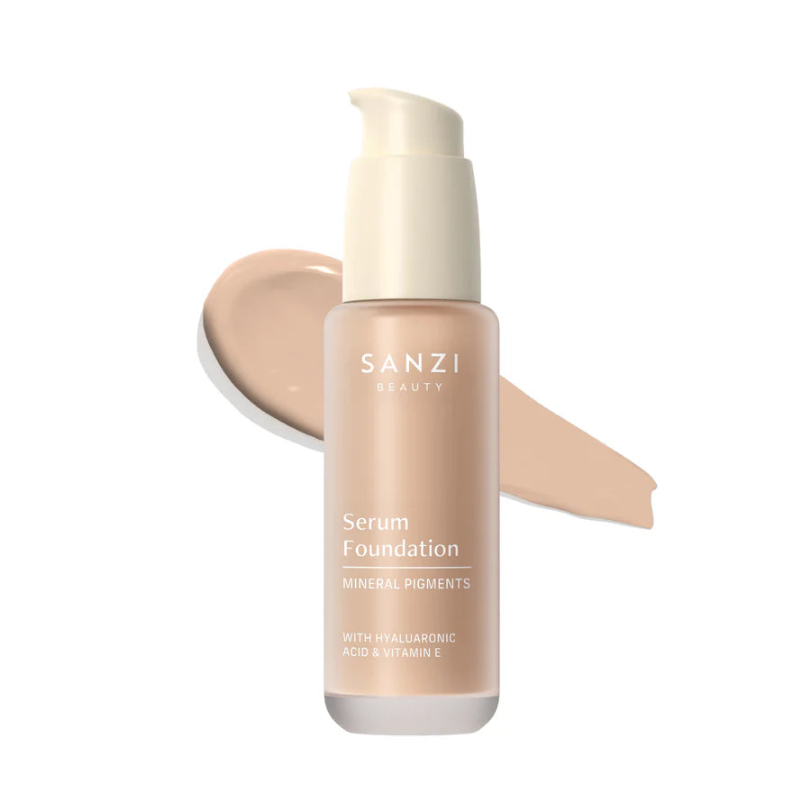 Serum foundation - 04 medium cool rosy