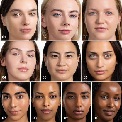 Serum foundation - 04 medium cool rosy